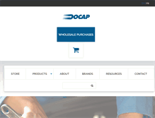 Tablet Screenshot of docap.com